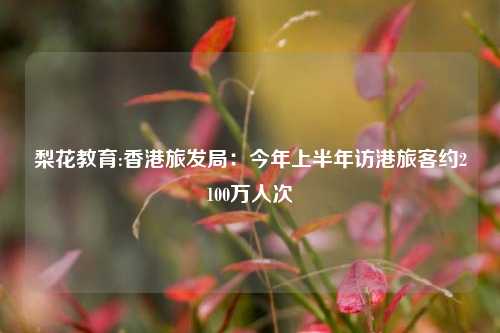 梨花教育:香港旅发局：今年上半年访港旅客约2100万人次